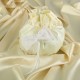 Сумочка невесты с жемчугом, цвет айвори